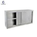 Gabinete de pared con puerta corrediza de acero inoxidable para montaje en pared